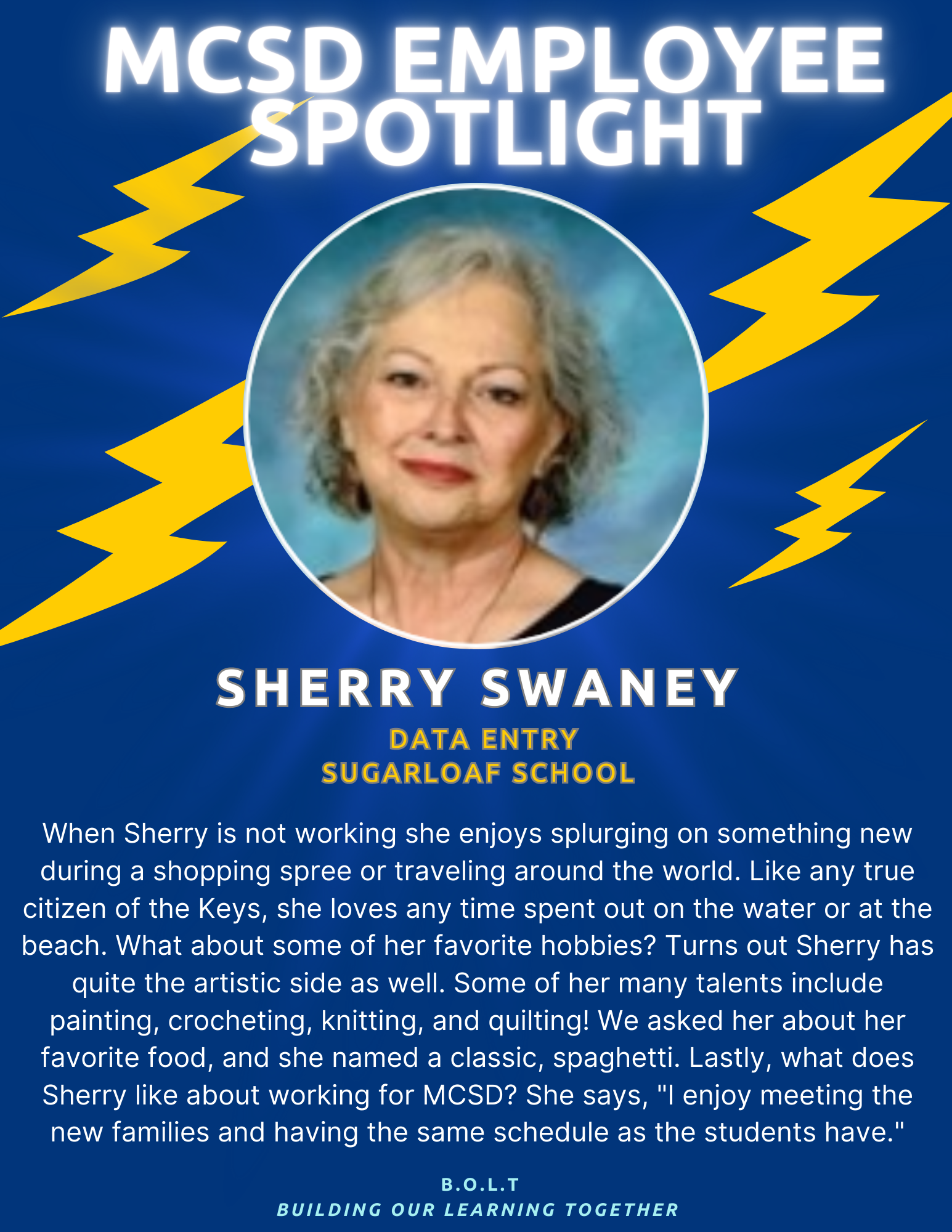 Employee Spotlight: Sherry Swaney